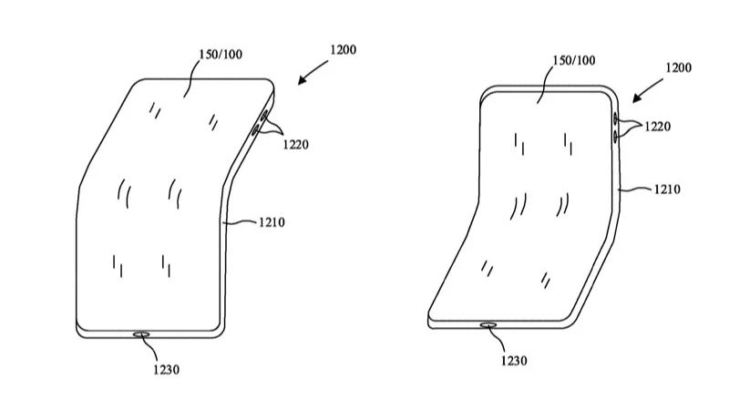 Tổng hợp bằng sáng chế iPhone gập