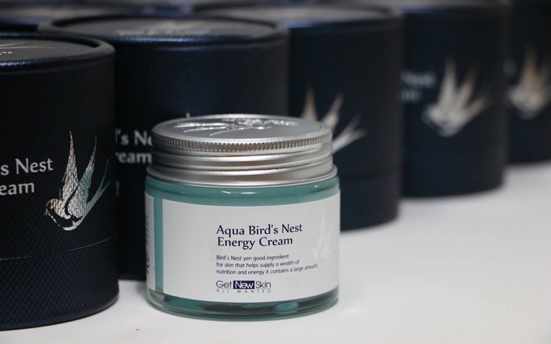 Aqua Bird's Nest Energy Cream thuộc sở hữu của thương hiệu Get New Skin