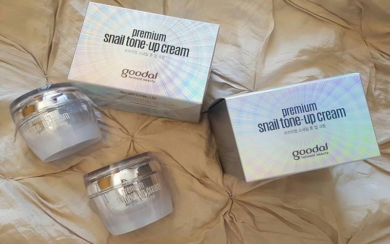 Sự thật về chất lượng kem ốc sên Goodal Premium Snail Tone Up Cream