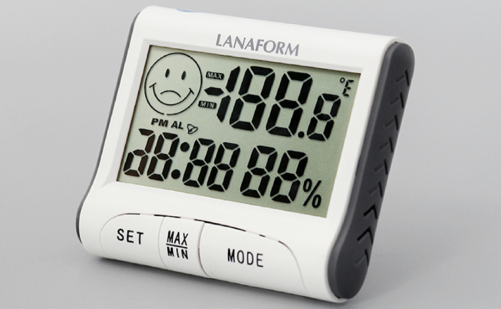 5 tiêu chí chọn mua nhiệt ẩm kế đơn giản và hiệu quả > Nhiệt ẩm kế Lanaform
