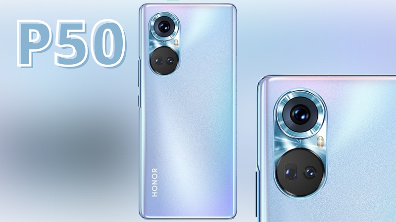 Cận cảnh hệ thống camera sau của Honor P50 và Honor P50 Pro