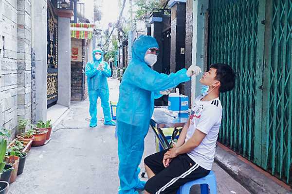 Lấy mẫu xét nghiệm covid-19 Lấy mẫu xét nghiệm covid-19