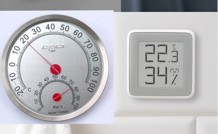 Nên chọn mua nhiệt ẩm kế cơ hay nhiệt ẩm kế điện tử?