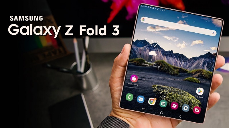 Ảnh minh họa Galaxy Fold 3