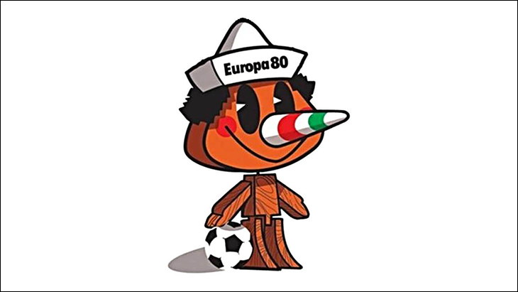 Linh vật EURO 2020 - Skillzy có ý nghĩa gì? Tìm hiểu về linh vật EURO từ năm 1980 đến nay > Linh vật EURO 1980