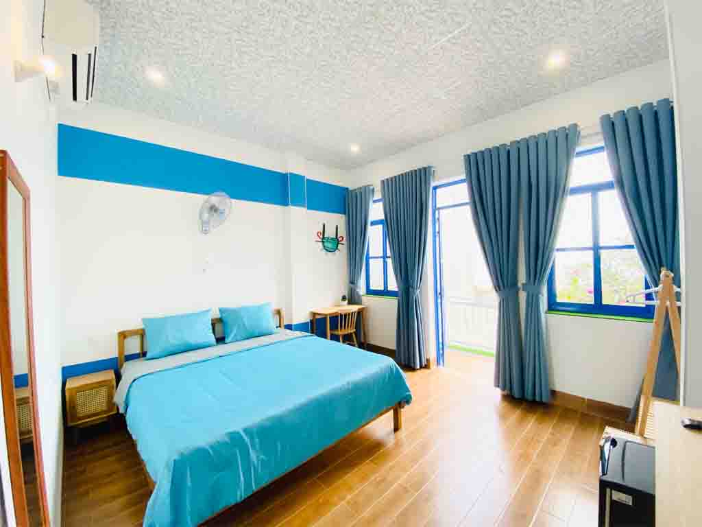 Phòng ngủ ở Cát homestay