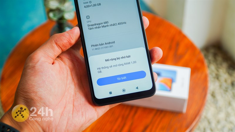 Xiaomi Redmi 10C được trang bị chip Snapdragon 680 khá mạnh mẽ.
