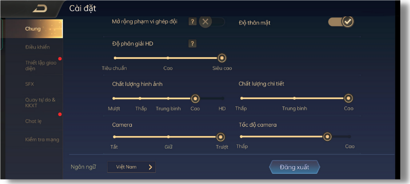 ... mà OPPO Reno5 có thể chỉnh được.