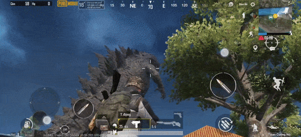 Các bạn thấy Godzilla khè lửa có ngầu không?