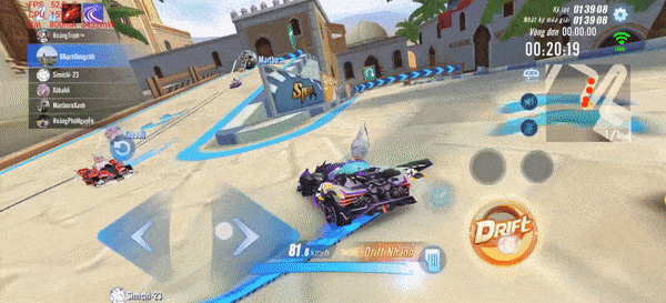 Trải nghiệm chơi Zing Speed Mobile trên OPPO Reno5.