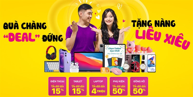 Qùa chàng deal đứng - tặng nàng liêu xiêu Qùa chàng deal đứng - tặng nàng liêu xiêu