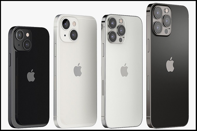 Hình ảnh render sắc nét của dòng iPhone 13: Phần notch thon gọn và... Hình ảnh render sắc nét của dòng iPhone 13: Phần notch thon gọn và...