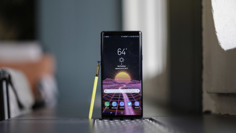 Màn hình của Samsung Galaxy Note 9