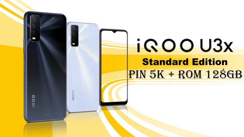 iQOO U3x có thêm phiên bản dùng chip MediaTek 4G, pin 5.000 mAh, sạc nhanh 18 W, giá từ 3.2 triệu đồng iQOO U3x có thêm phiên bản dùng chip MediaTek 4G, pin 5.000 mAh, sạc nhanh 18 W, giá từ 3.2 triệu đồng
