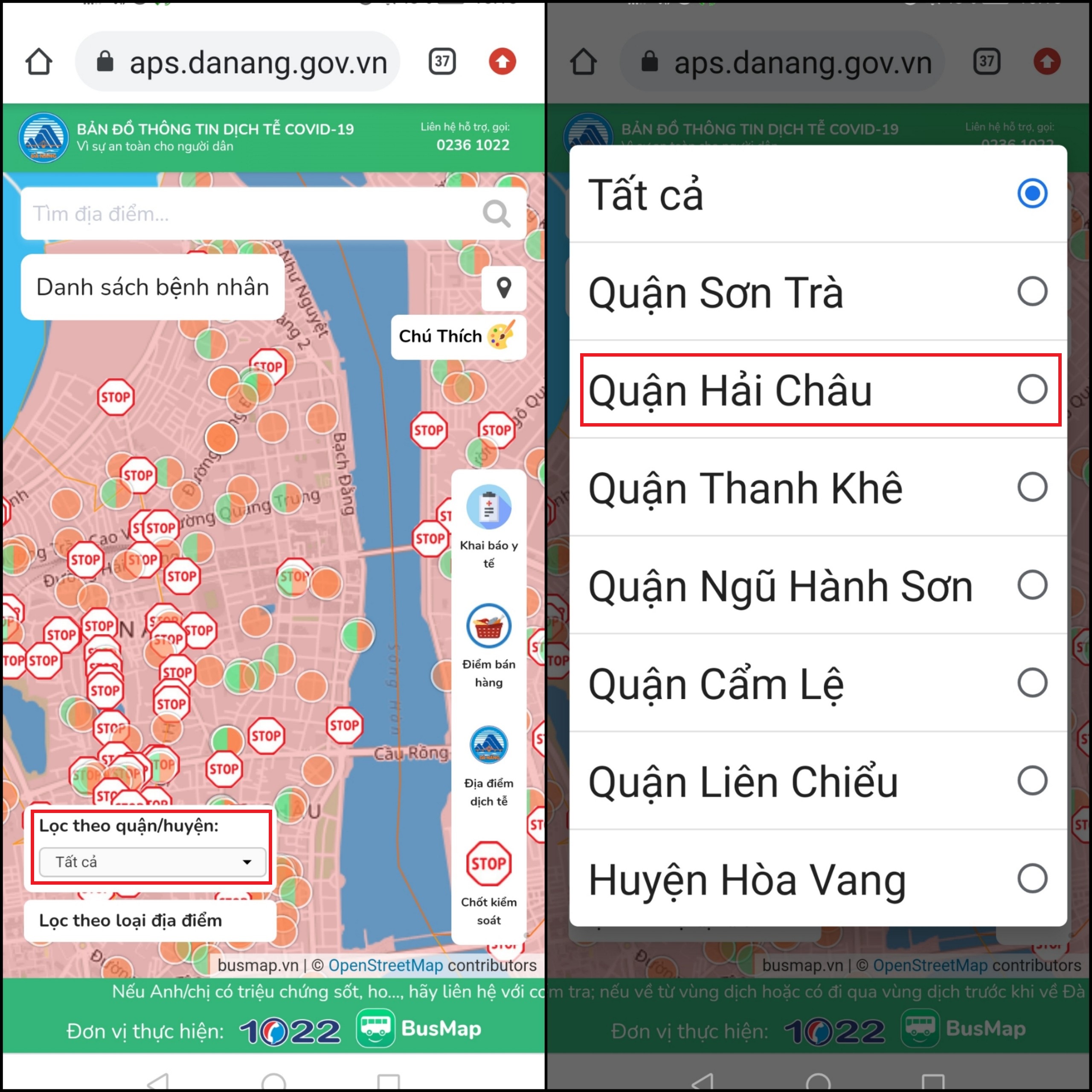 Để xem tổng quát tình hình dịch bệnh Covid-19 tại từng khu vực, bạn hãy nhấn vào mục Lọc theo quận/huyện và chọn quận huyện để xem chi tiết bản đồ vùng xanh, vùng đỏ Covid-19 tại đó. Để xem tổng quát tình hình dịch bệnh Covid-19 tại từng khu vực, bạn hãy nhấn vào mục Lọc theo quận/huyện và chọn quận huyện để xem chi tiết bản đồ vùng xanh, vùng đỏ Covid-19 tại đó.