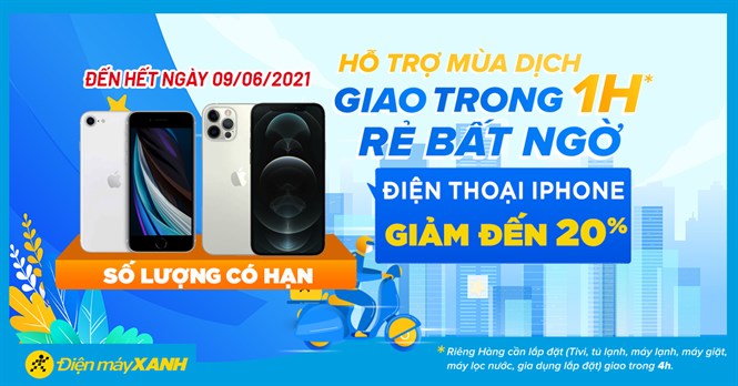 Fashsale mùa dịch: 4 chiếc iPhone giảm SỐC đến 20%, số lượng có hạn, mua ngay kẻo lỡ!