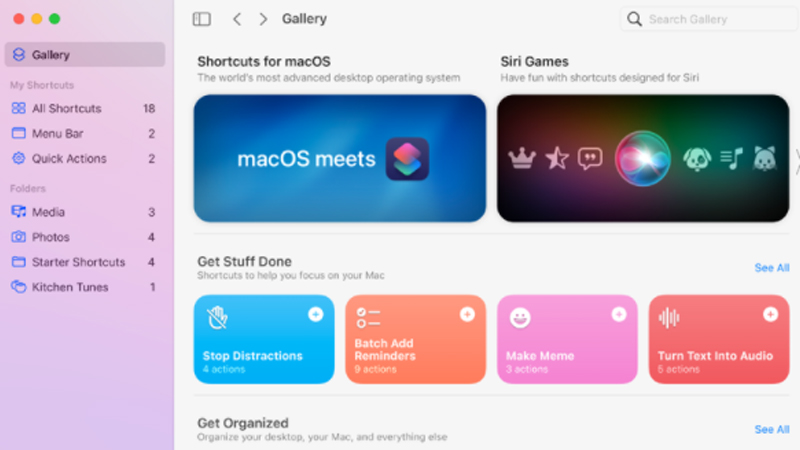 Shortcuts trên macos Shortcuts trên macos