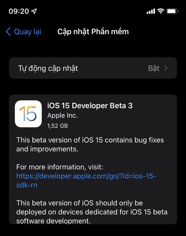 iOS 15 Beta 3 đã chính thức xuất hiện với một số bổ sung về tính năng.