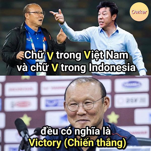 Kết quả chung cuộc Việt Nam thắng Indonesia 4-0. 