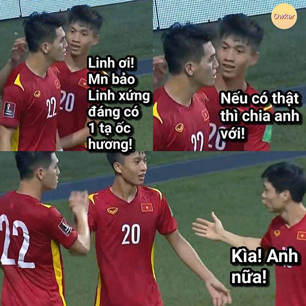 Đội tuyển Việt Nam đã có chiến thắng đậm 4-0 trước Indonesia và đã đem về rất nhiều cảm xúc cho các fan hâm mộ bóng đá. Thậm chí, trận đấu còn có những bức ảnh chế hài hước khiến bạn không thể nhịn được cười. Xem ngay hình ảnh liên quan để có những giây phút thư giãn và vui vẻ.