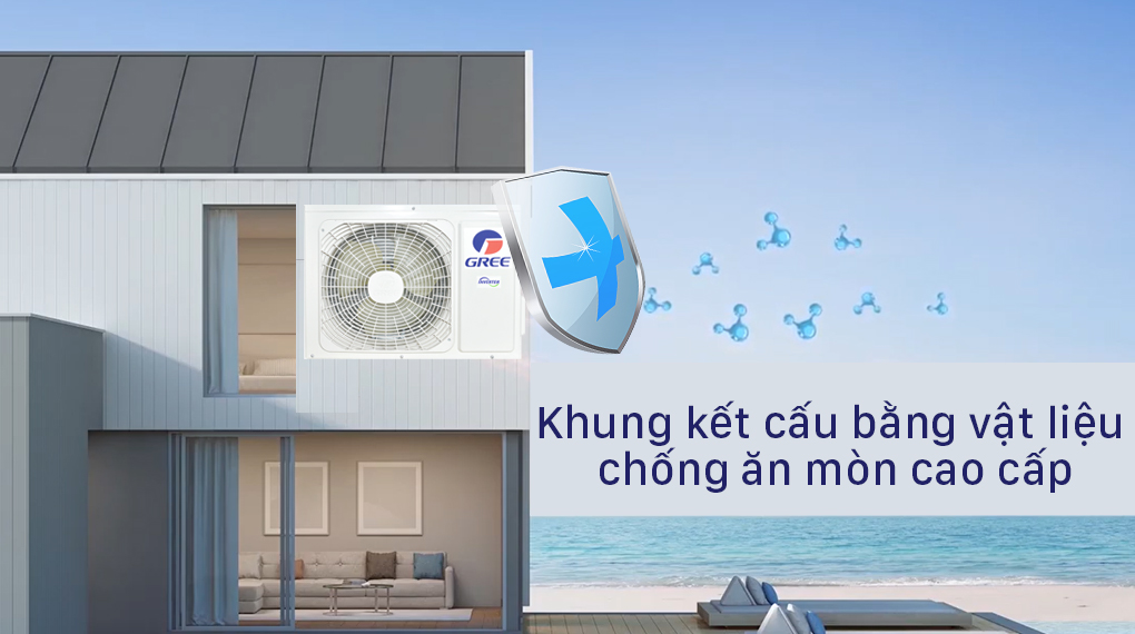 Khung kết cấu bằng vật liệu chống ăn mòn