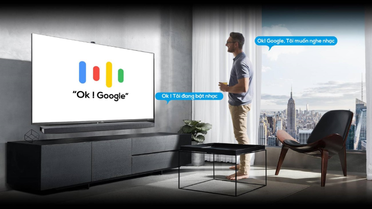 11 lý do vì sao bạn nên chọn mua ngay dòng QLED của tivi TCL > Far Field Voice