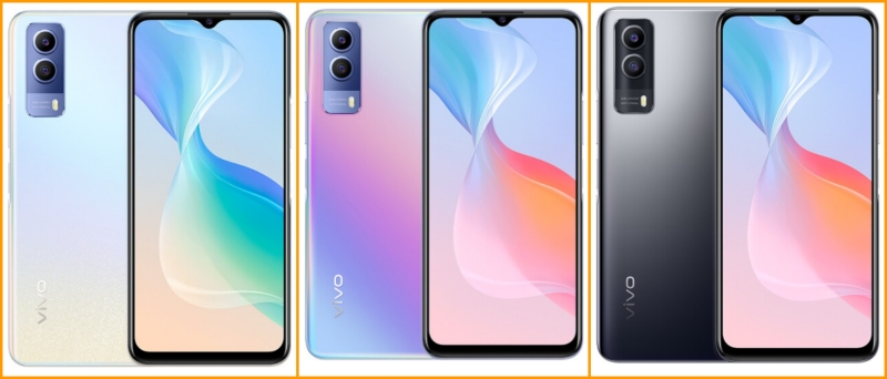 Vivo Y53s 5G có ba phiên bản màu sắc Vivo Y53s 5G có ba phiên bản màu sắc