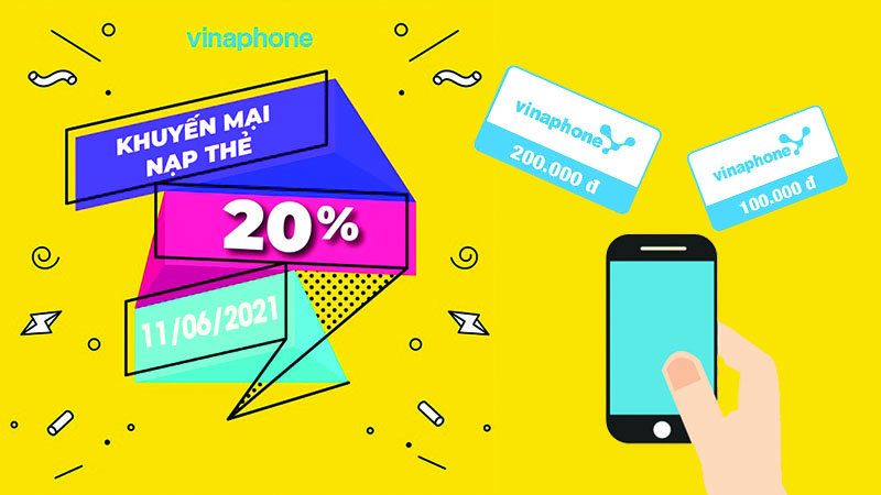 KHUYẾN MẠI KHI NẠP THẺ VINAPHONE