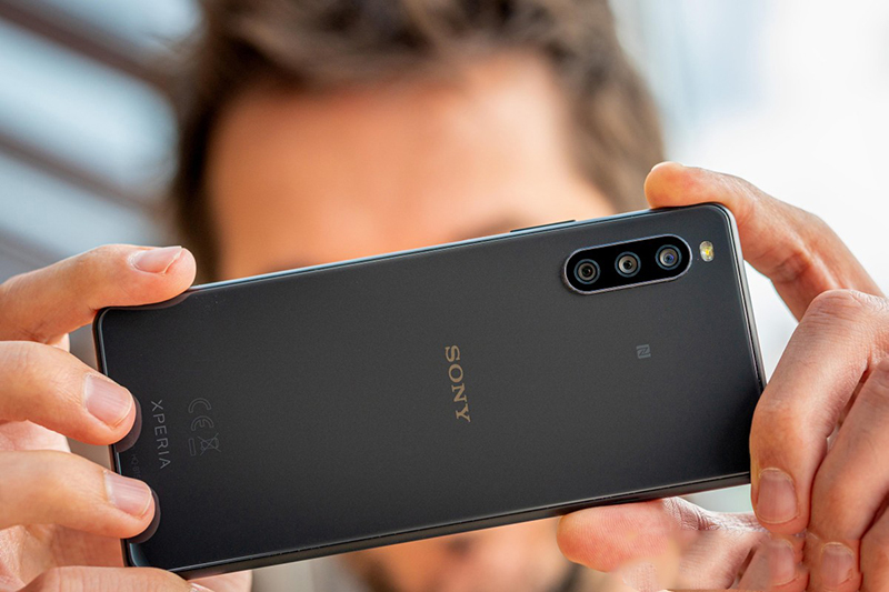 Hệ thống 3 camera của Xperia 10 III. (Nguồn: GSMArena).