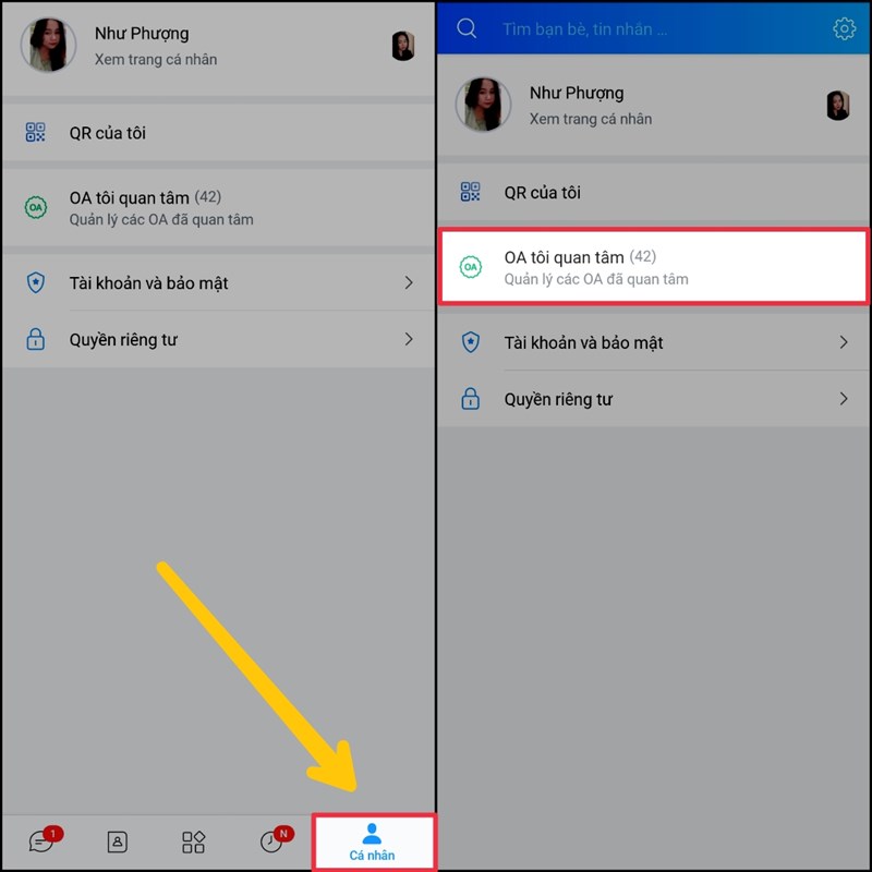 Quản lý các Zalo Page mình đã theo dõi một cách dễ dàng Quản lý các Zalo Page mình đã theo dõi một cách dễ dàng