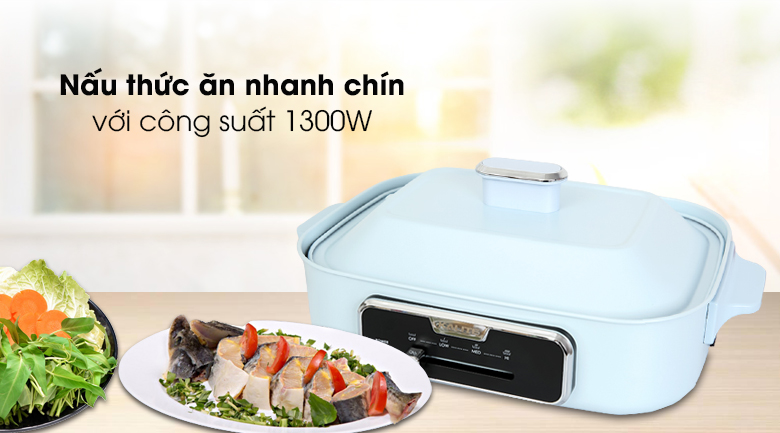 Nồi lẩu điện Kalite của nước nào? Có tốt không? Có nên mua không? > Nồi lẩu điện Kalite giúp thức ăn chín nhanh nhờ công suất nồi và mâm nhiệt lớn