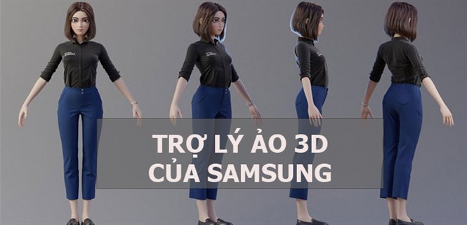 Lộ diện trợ lý ảo 3D mới của Samsung khiến cộng đồng mạng phát cuồng