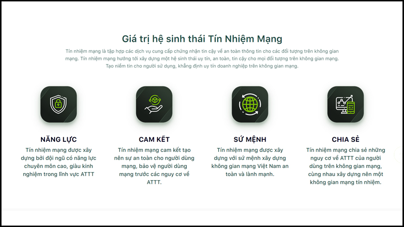 Giá trị hệ sinh thái mạng Giá trị hệ sinh thái mạng