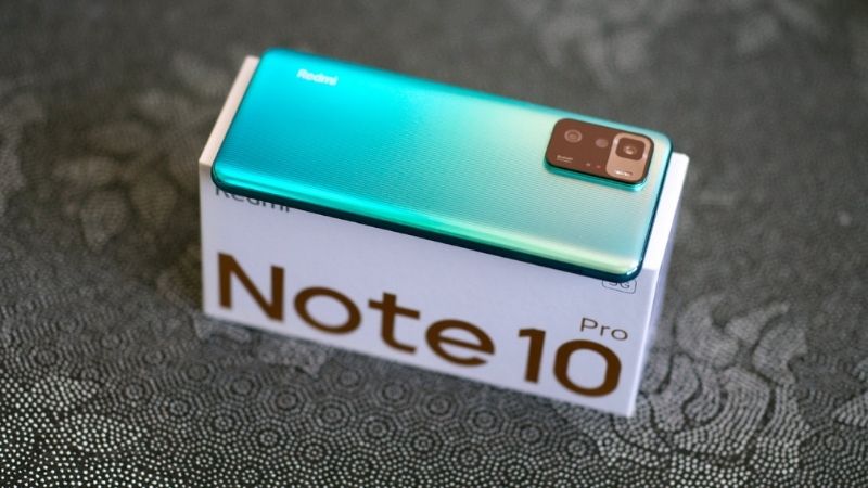 Xiaomi Redmi Note 10 Pro 5G có công nghệ sạc nhanh 67 W và pin 5.000 mAh.