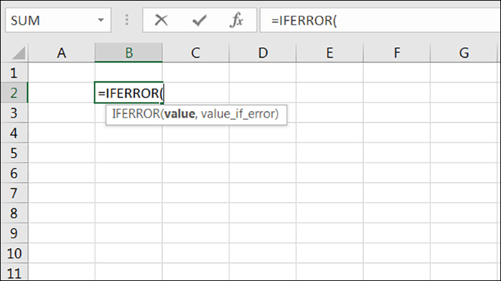 Hàm IFERROR trong Excel: Cách sử dụng để bắt lỗi hiệu quả