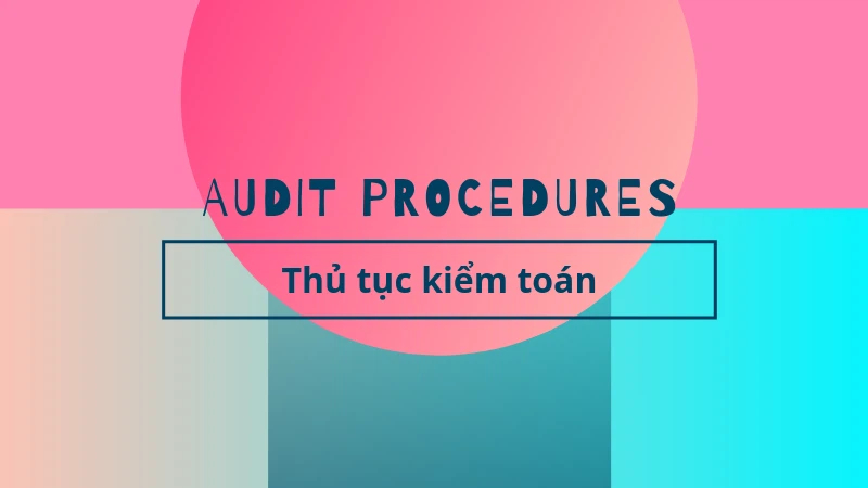 What is audit procedure? What audit procedures do the auditors need to know?