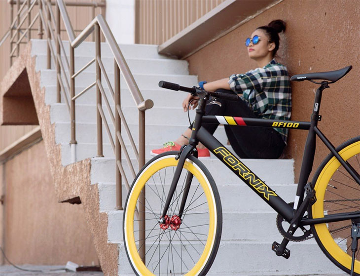 Xe đạp Fixed Gear là gì? Ưu, nhược điểm của xe đạp Fixed Gear > Lắp hệ thống phanh cho xe Fixed Gear