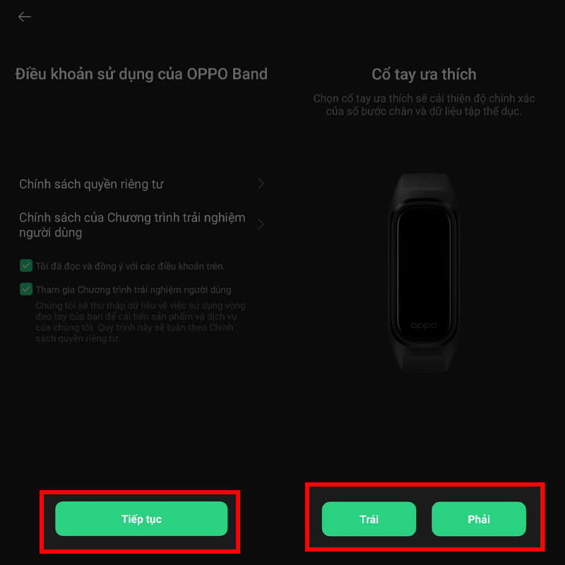 Cách kết nối Oppo Band với điện thoại
