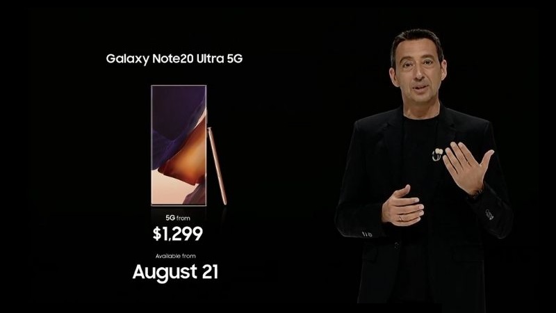 Giá bán Galaxy Note 21