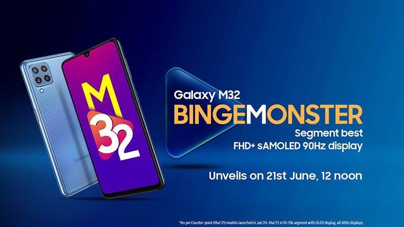 Samsung Galaxy M32 ra mắt