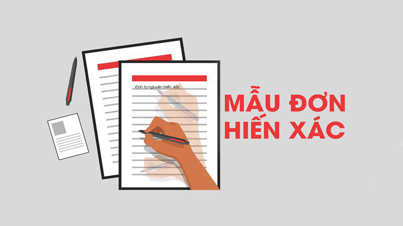 Thủ tục hiến xác tại Việt Nam