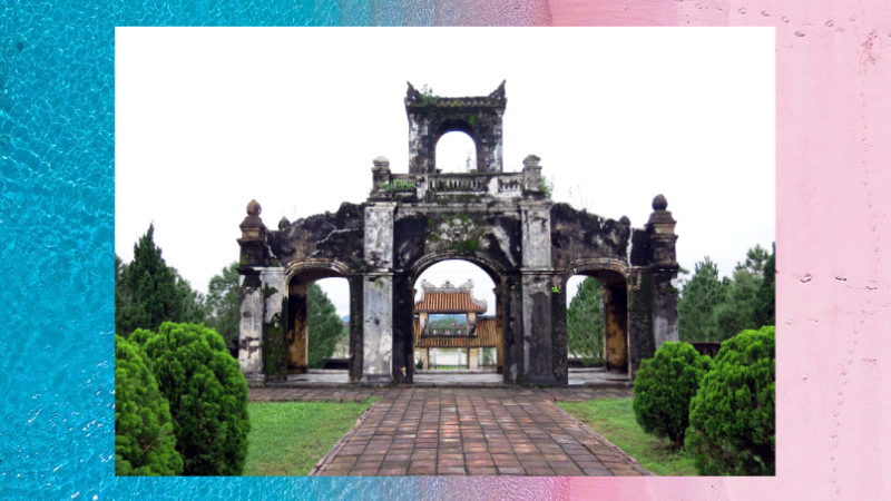 Giờ đây, Quốc Tử Giám Huế đã trở thành một bảo tàng nghệ thuật