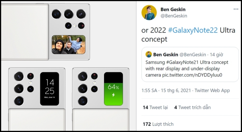 Concept Galaxy Note 21 Ultra BG 2022