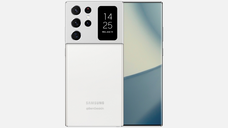 Bản concept Galaxy Note 21 Ultra đến từ BenGeskin