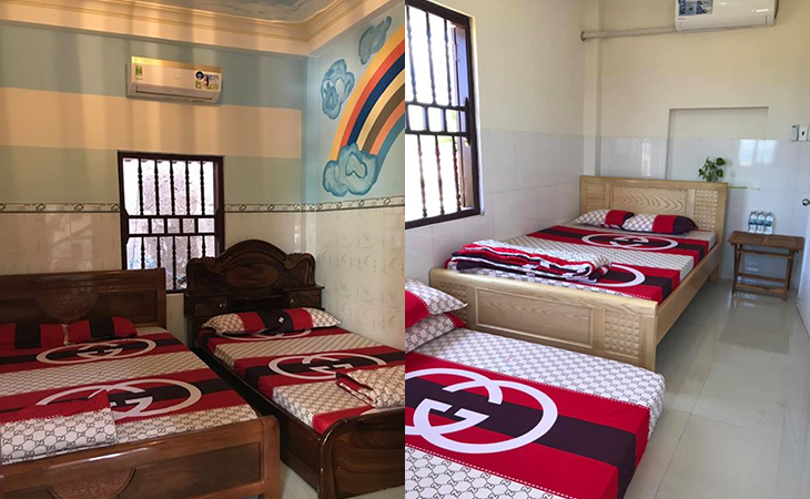 Phòng ngủ ở Khôi May Homestay Phòng ngủ ở Khôi May Homestay
