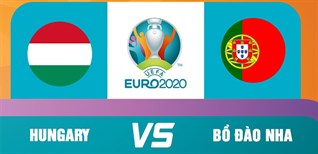 Xem lại trận bóng đá Hungary vs Bồ Đào Nha, VCK EURO 2020