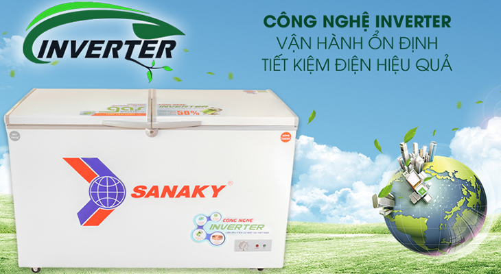 Tủ đông Sanaky Inverter