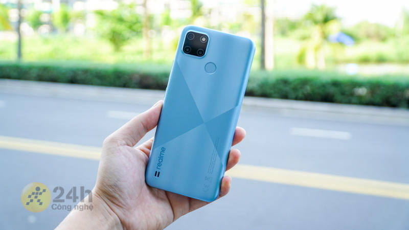 Realme C21Y xanh cực đẹp