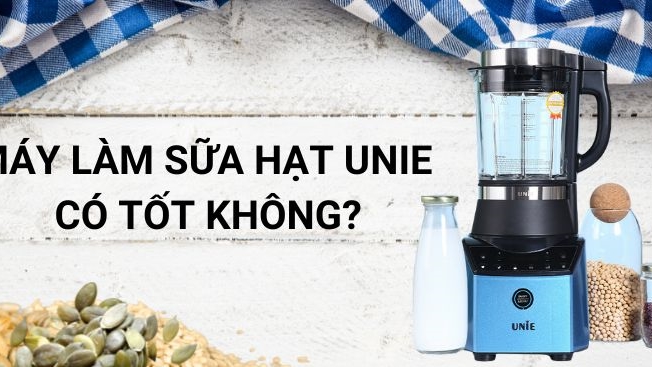 Máy làm sữa hạt UNIE: Bạn là người yêu thích những thức uống tươi ngon tự chế biến tại nhà? Máy làm sữa hạt UNIE sẽ giúp bạn thực hiện điều đó một cách dễ dàng. Với khả năng chế biến sữa hạt nhanh chóng và dễ dàng, máy này sẽ trở thành một món đồ gia dụng không thể thiếu trong gian bếp của bạn.