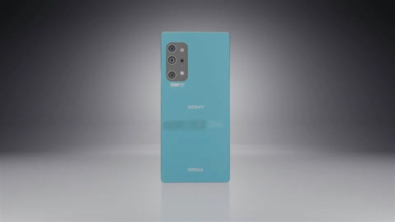 Mặt sau của Xperia 1 IV. Nguồn: PEACOCK. Mặt sau của Xperia 1 IV. Nguồn: PEACOCK.